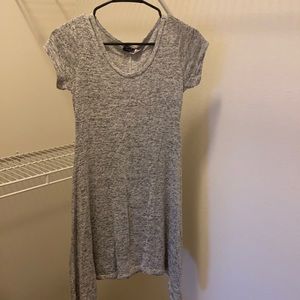 Grey flowy dress